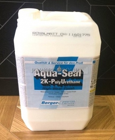 Паркетный Лак Berger Aqua-Seal RoyalMatt 5.5л